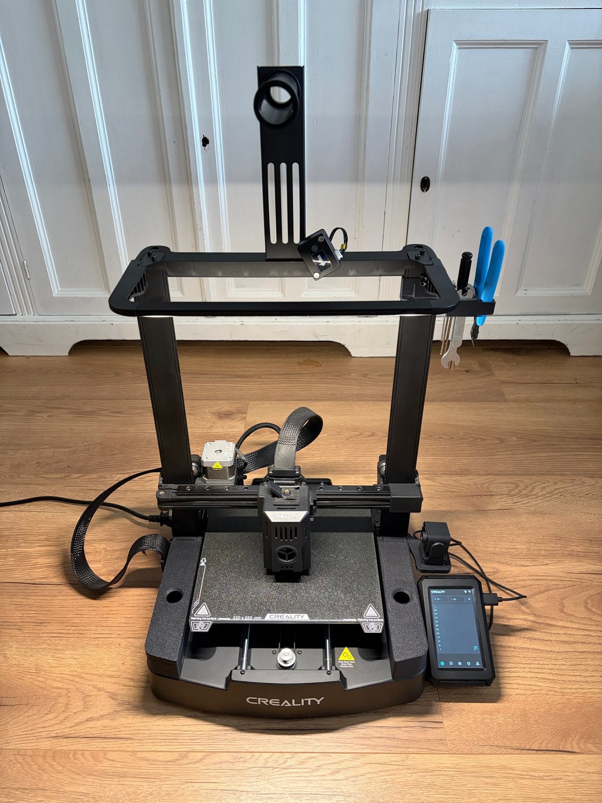 Creality Ender 3 V3 KE - 3D printer - met upgrades, Ophalen, Ingebouwde Wi-Fi, Zo goed als nieuw, Filament