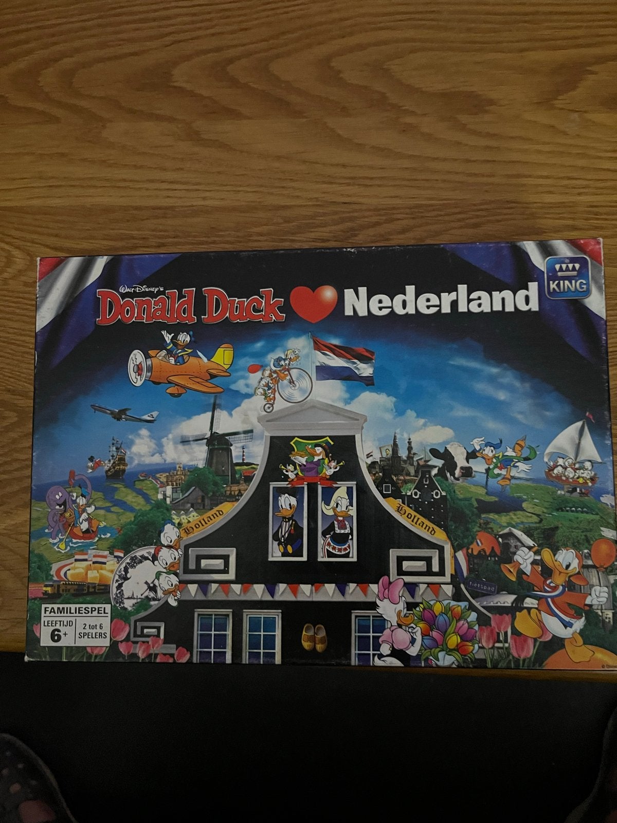 Donald Duck ️ Nederland Bordspel - Familiespel, Hobby en Vrije tijd, Drie of vier spelers, Ophalen of Verzenden, Gebruikt