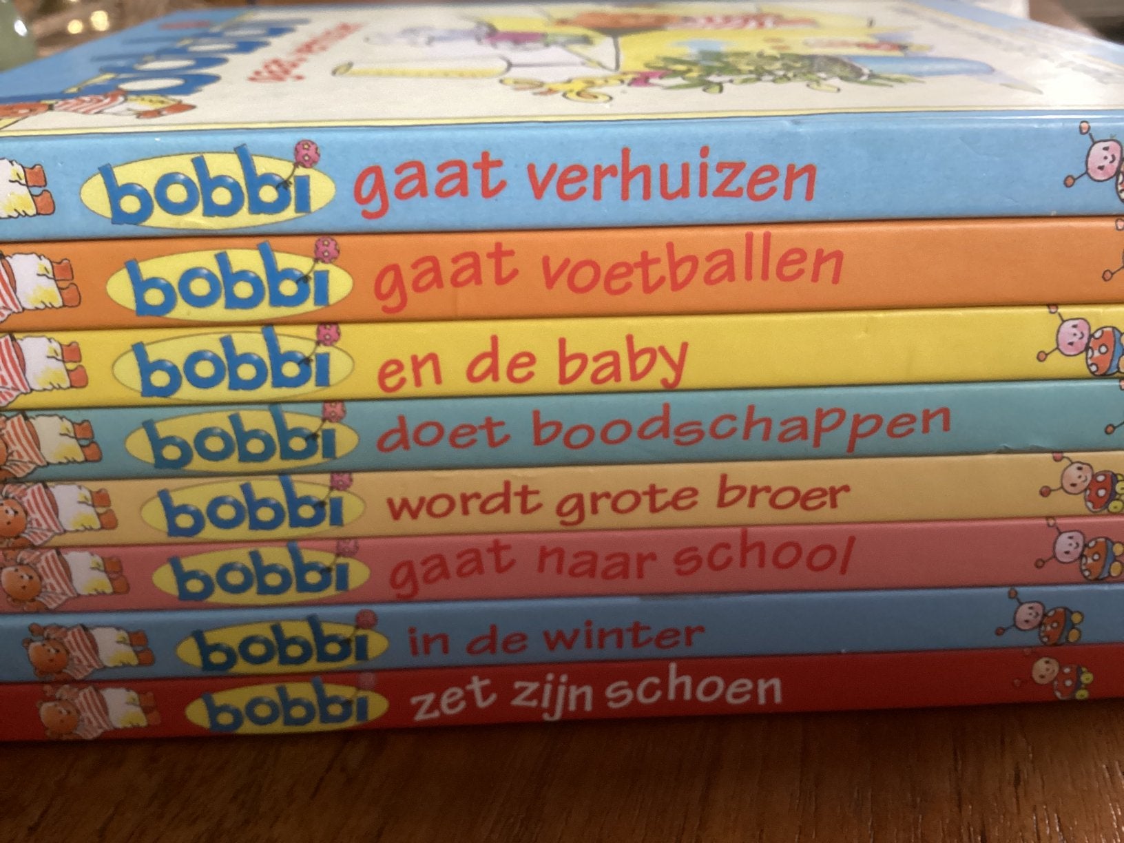 Ingeborg Bijlsma & Monica Maas: 8 leuke Bobbi boekjes., Ophalen of Verzenden, Gelezen