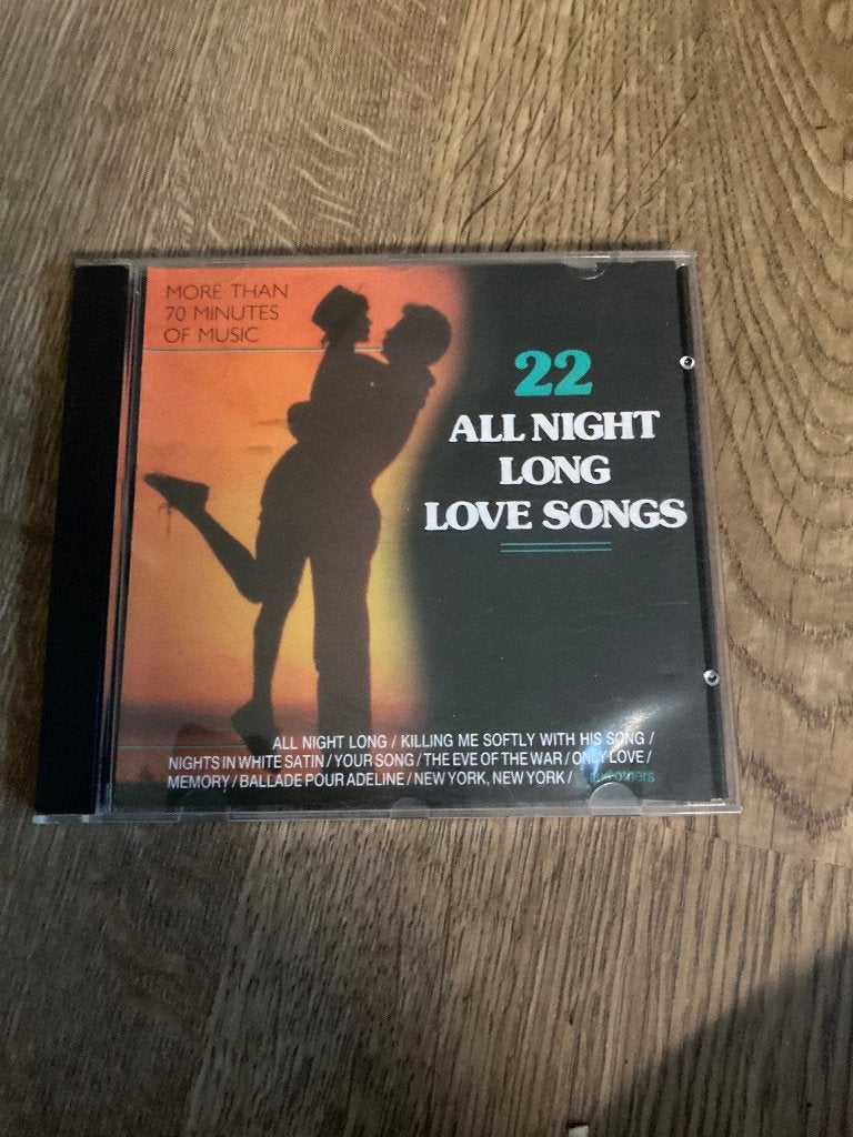 CD 22 All night long love songs, Ophalen of Verzenden, Zo goed als nieuw, Pop