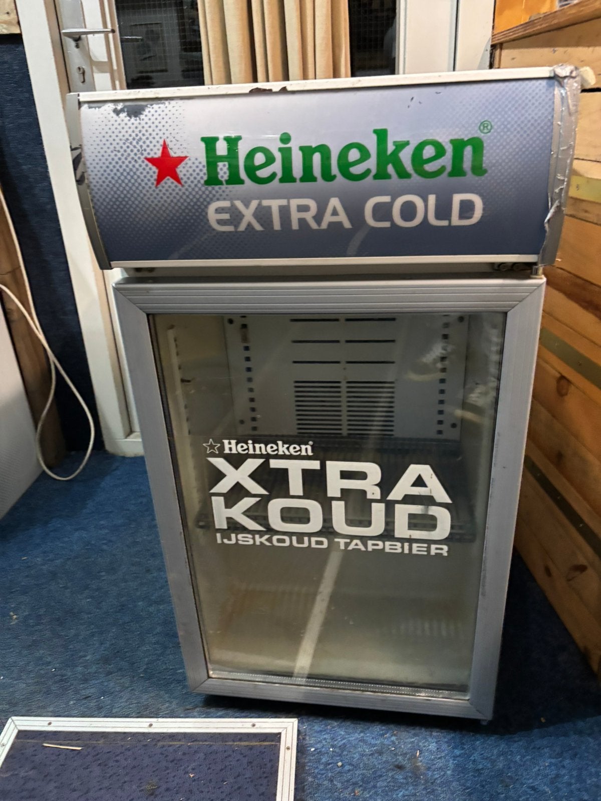 Heineken extra cold koelkast, Minder dan 75 liter, 45 tot 60 cm, Ophalen, 85 tot 120 cm