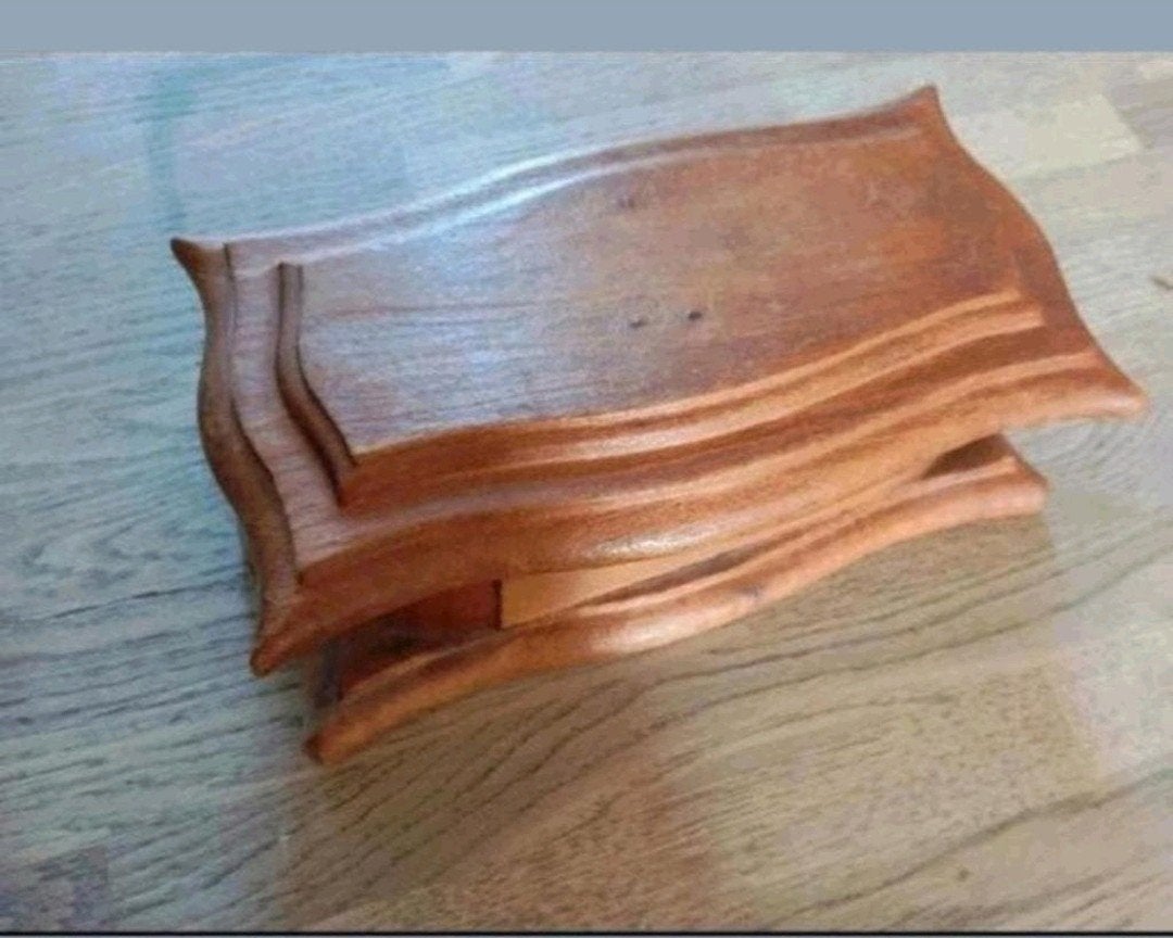 Art Deco houten kistje/doosje, Ophalen of Verzenden
