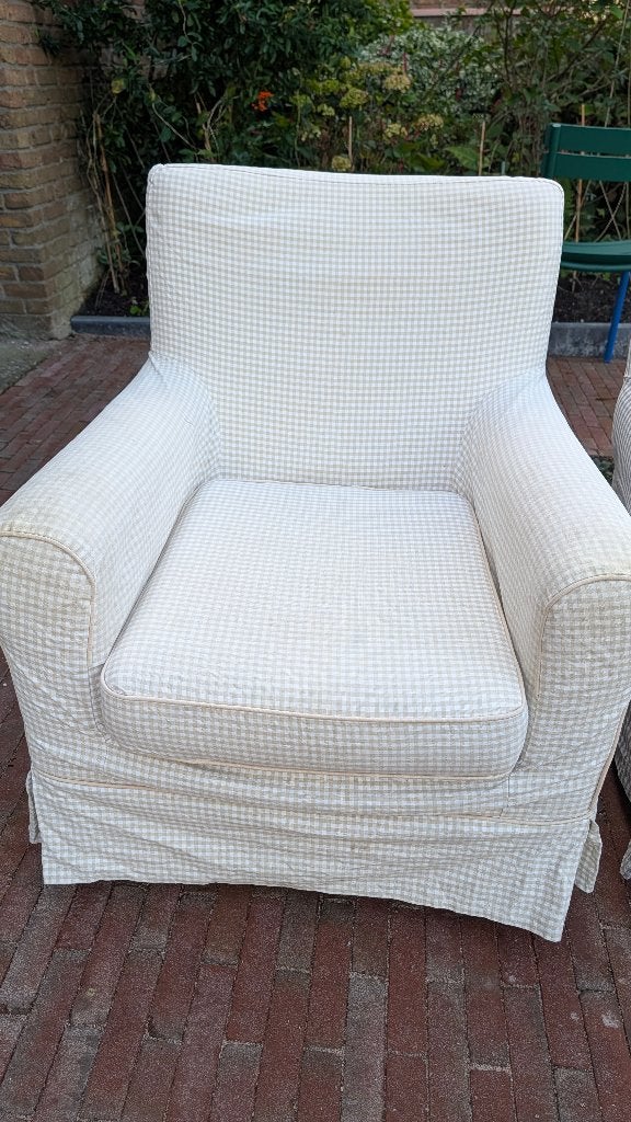 Ikea Ektorp Jennylund fauteuil, Ophalen, Klassiek, Comfortabel, 75 tot 100 cm, Zo goed als nieuw