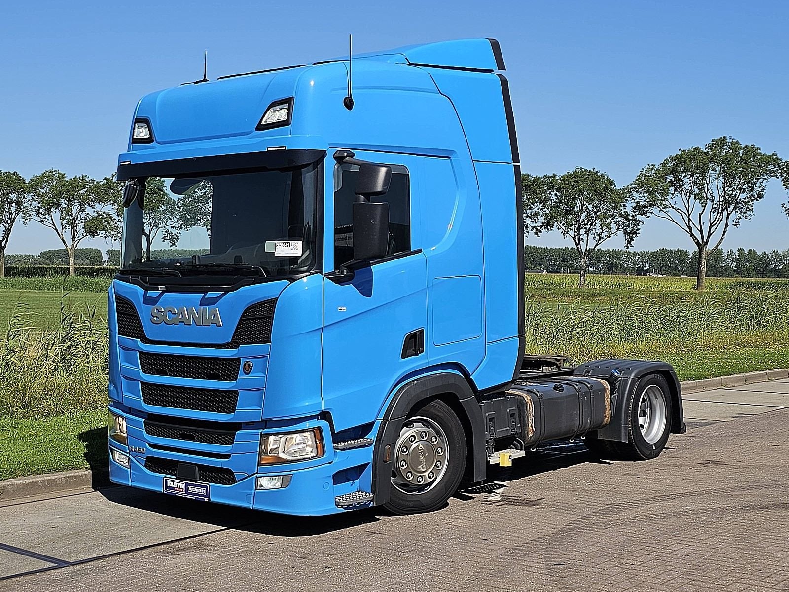 SCANIA R450 spoilers, Automaat, Euro 6, Scania, Blauw