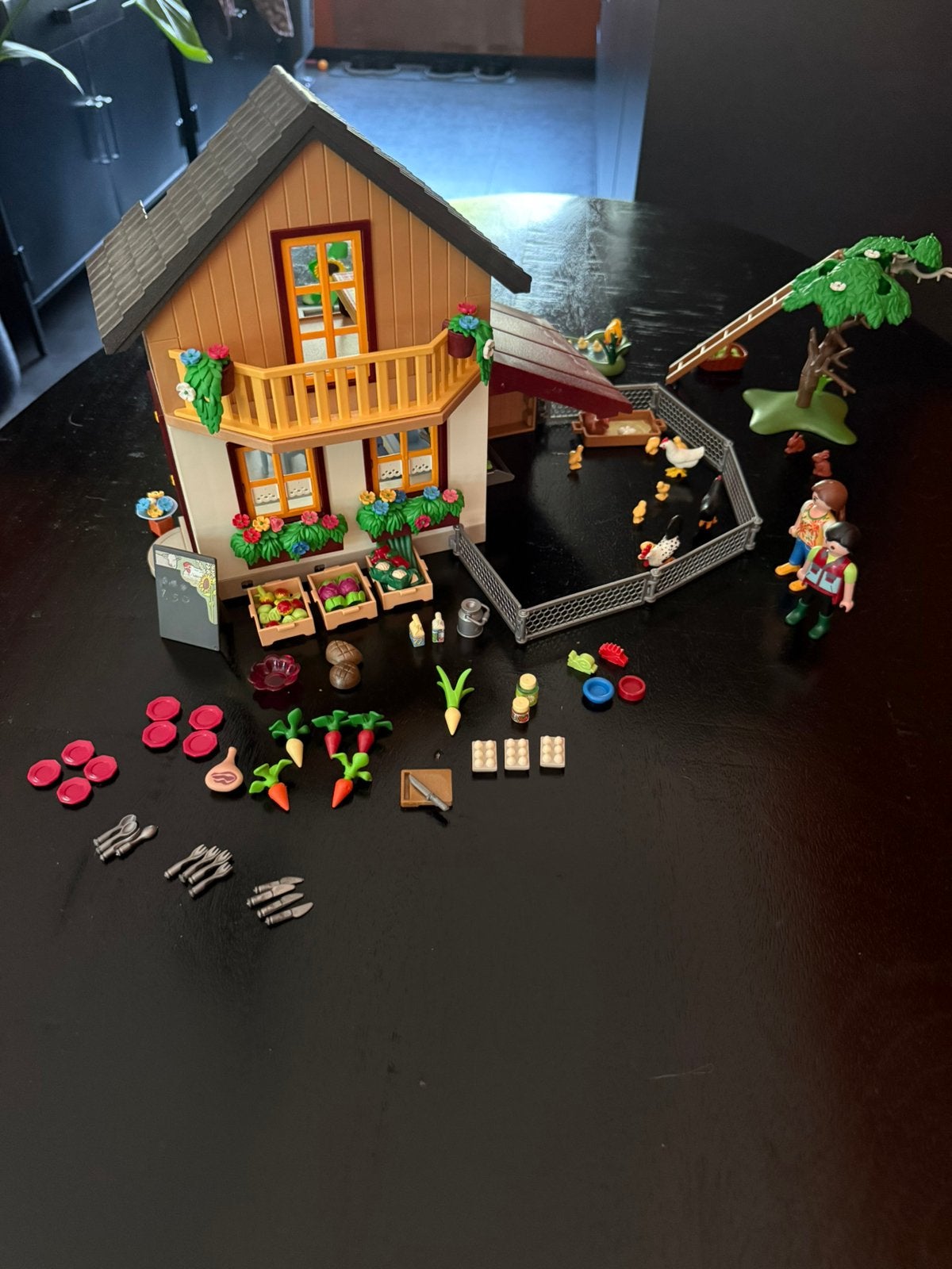 Playmobil boerderij bio winkel, Ophalen of Verzenden, Zo goed als nieuw