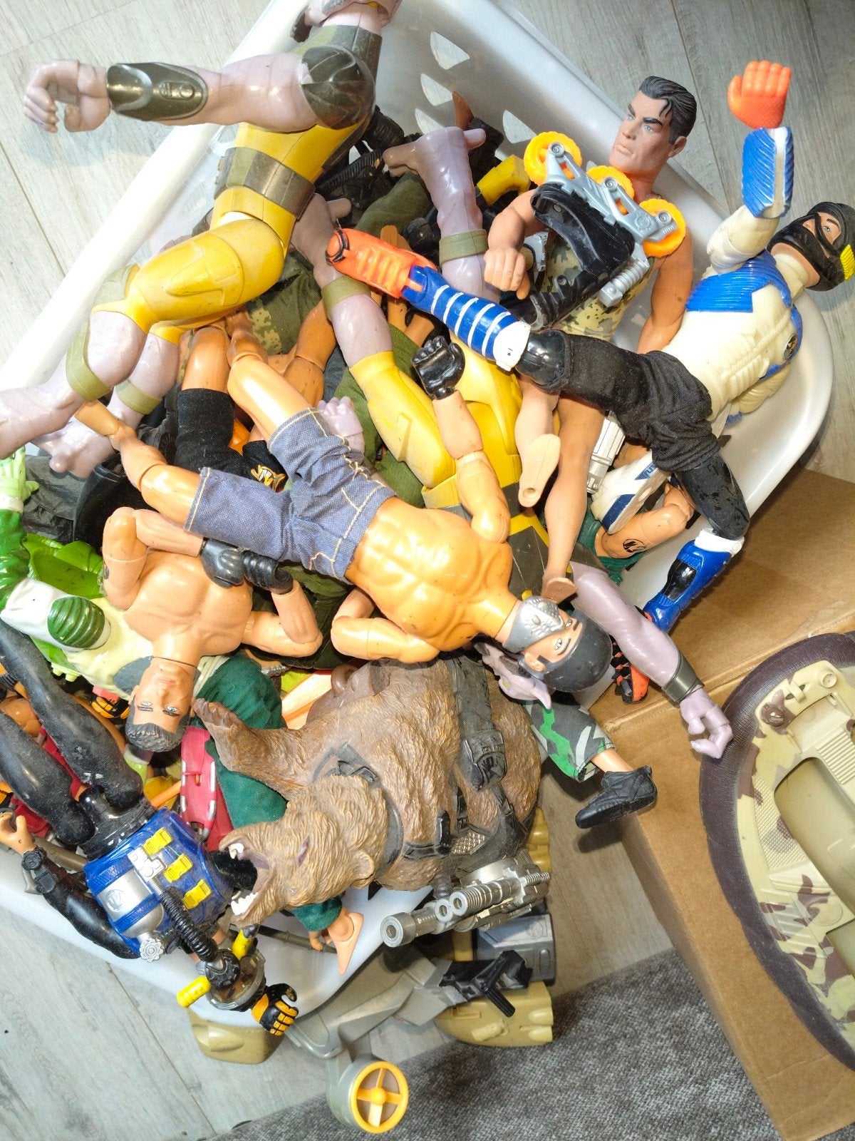 Grote partij actionman poppen en accessoires, Kinderen en Baby's, Ophalen of Verzenden, Gebruikt