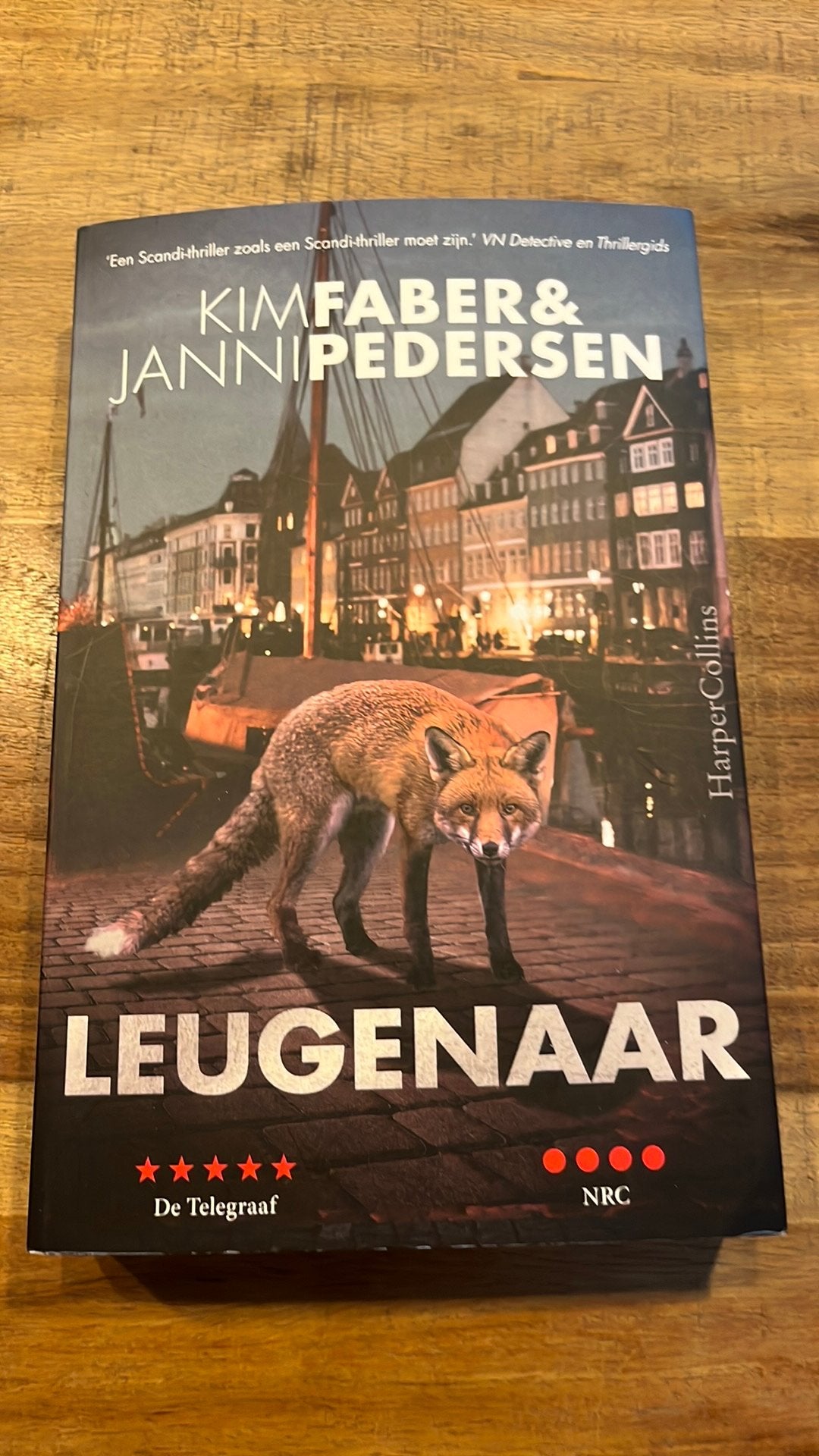 Faber en Pedersen thriller: Leugenaar, Ophalen of Verzenden, Zo goed als nieuw
