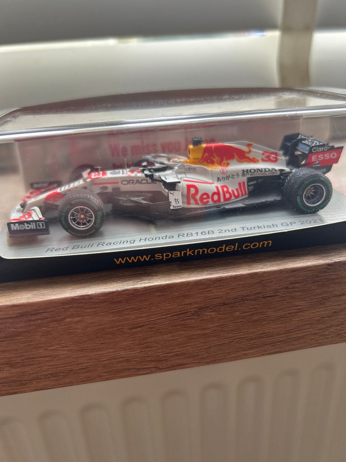 Red Bull Racing Honda RB16B Max Verstappen 2021, Overige merken, 1:50 of kleiner, Auto, Ophalen of Verzenden