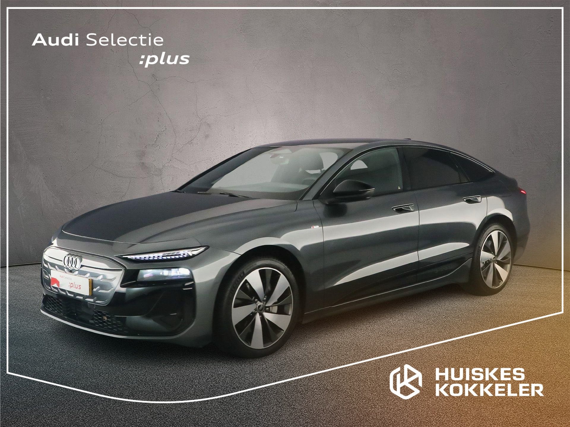 Audi A6 Sportback e-tron S edition performance 100 kWh | Tec, Auto's, Automaat, Achterwielaandrijving, 367 pk, Zilver of Grijs