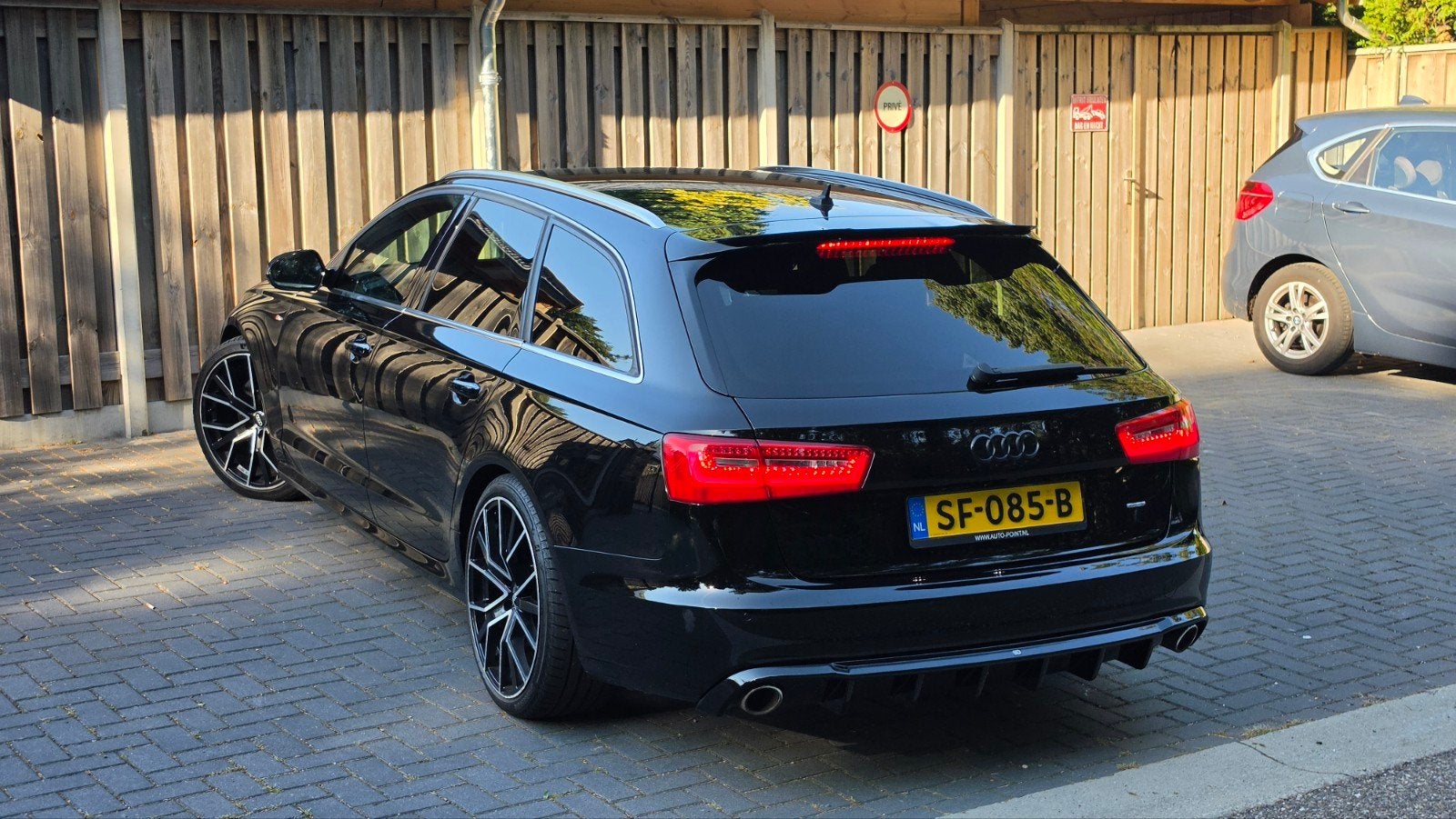 Audi A6 3.0 Bi-TDI Avant Quat S-tr  Keyless Carplay, Auto's, Automaat, Zwart, Stationwagon, Diesel