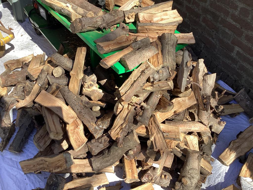 🔥🔥 appelhout droog smoker rookoven  chunks👨‍🍳👨‍🍳, Minder dan 3 m³, Ophalen, Overige houtsoorten, Blokken