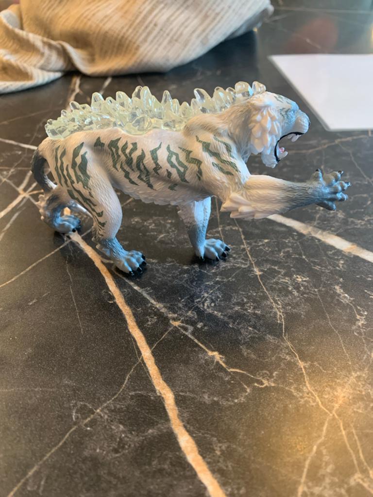 Schleich Eldrador Creatures Ijs Wolf Figuur, Kinderen en Baby's, Speelgoed | Actiefiguren, Ophalen, Zo goed als nieuw
