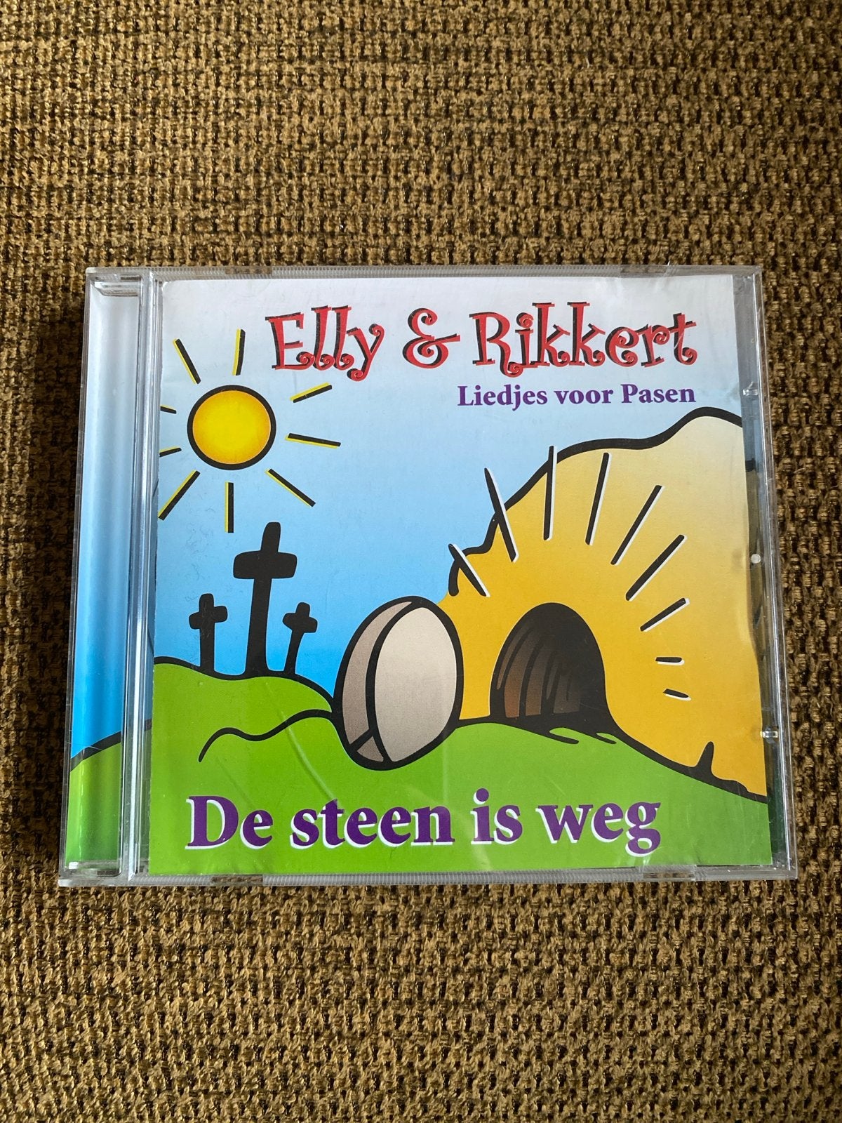 Elly & Rikkert - Liedjes voor Pasen: De steen is weg CD, Gebruikt, Ophalen of Verzenden, Christelijke pop, Inclusief doosje