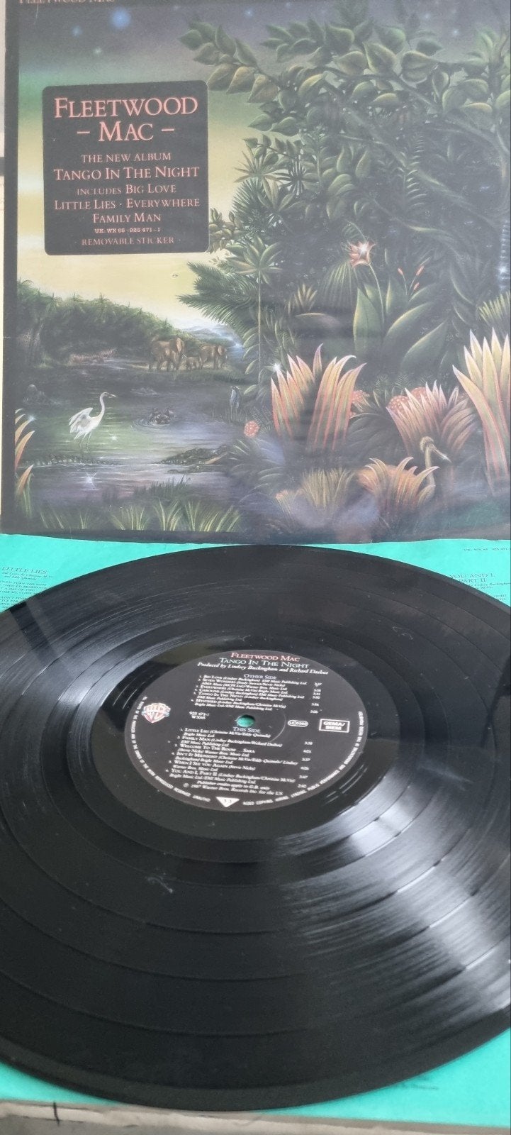 Fleetwood Mac - Tango in the Night LP (1987), LP, Gebruikt, Pop, Ophalen of Verzenden