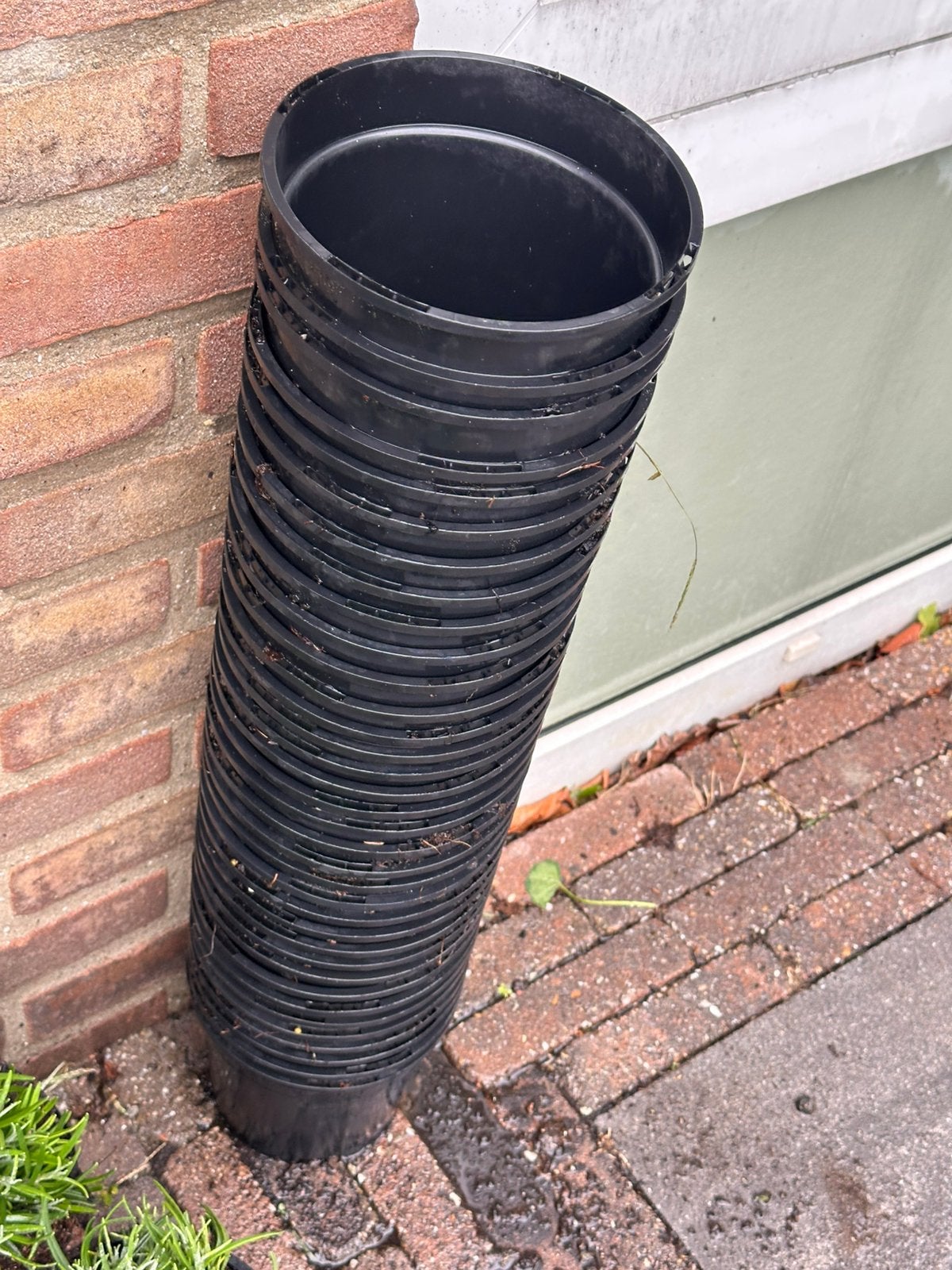 35x C2 (2 liter) Plantcontainers, Tuin en Terras, Ophalen, Kunststof, Minder dan 30 cm, Rond