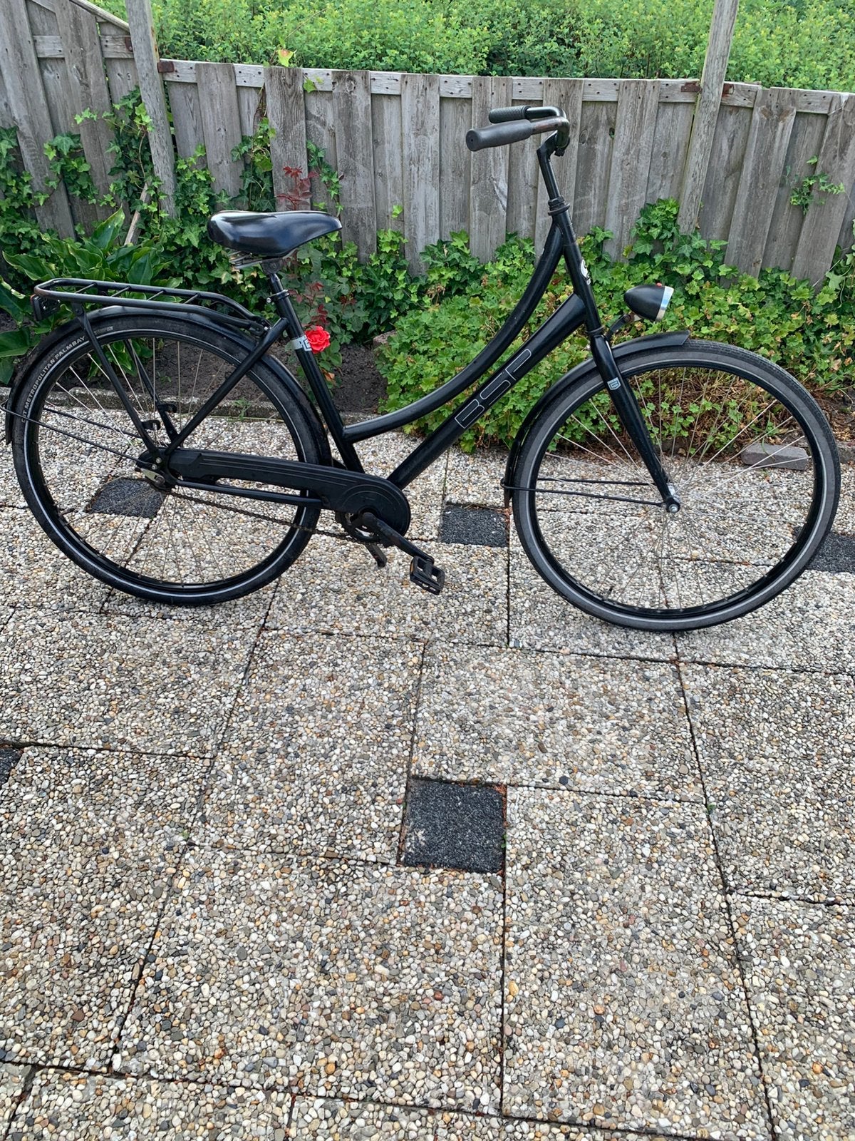 Omafiets BSP, Fietsen en Brommers, Fietsen | Dames | Omafietsen, 56 cm of meer, Ophalen of Verzenden, Gebruikt, Terugtraprem
