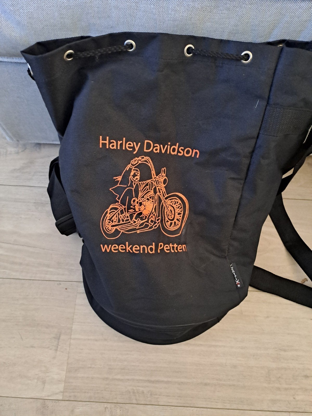 Harley Davidson weekend Petten tas - Een hebbe dingetje!, Overige merken, Gebruikt, 25 tot 40 cm, Ophalen of Verzenden