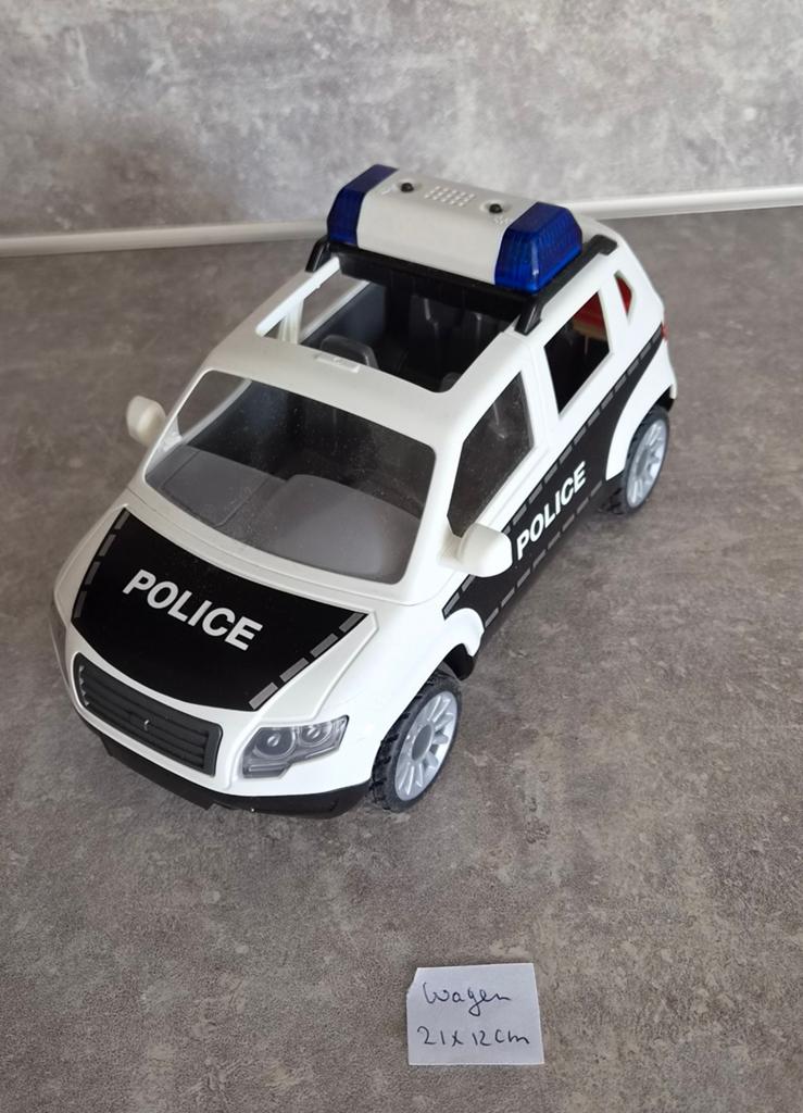 Playmobil Politieauto, Ophalen of Verzenden, Zo goed als nieuw