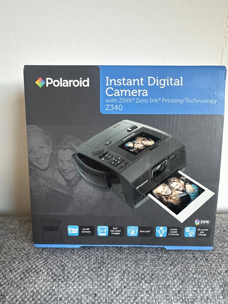 Polaroid Z340 Instant Digitale Camera + ZINK fotopapier, Ophalen of Verzenden, Zo goed als nieuw, Polaroid, Polaroid