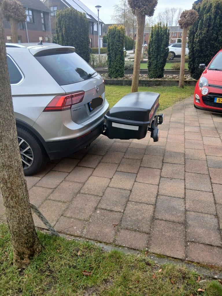 Bagagebox trekhaak, Auto diversen, Dakkoffers, Ophalen, Zo goed als nieuw