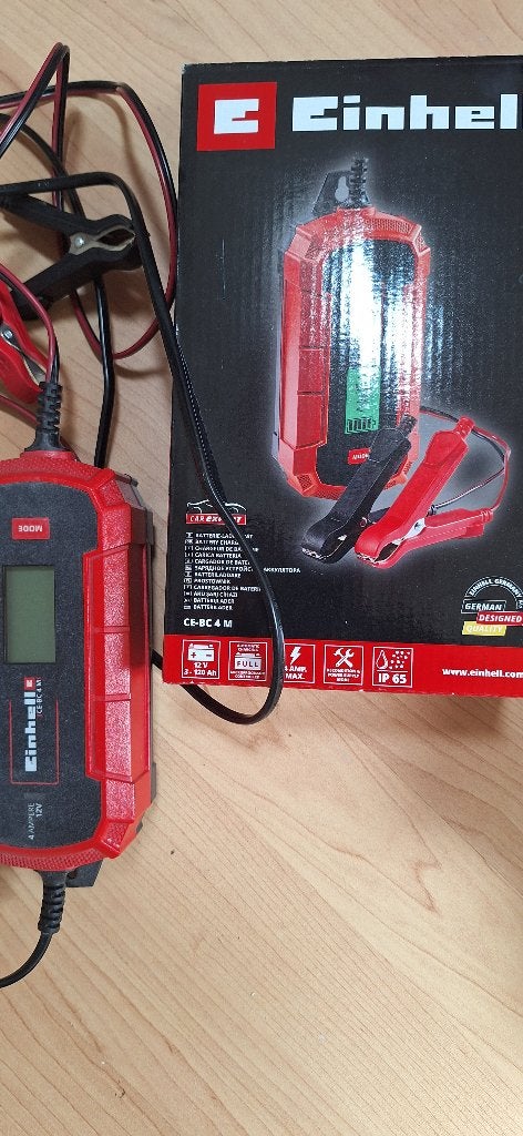 Einhell CE-BC 4 M Acculader 12V 4A, Gebruikt, Universele onderdelen