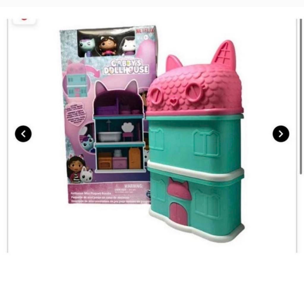Mini GABBY DOLLHOUSE 6071198 - Nieuw Gabby's poppenhuis set, Kinderen en Baby's, Speelgoed | Poppenhuizen, Poppenhuis, Nieuw, Ophalen of Verzenden