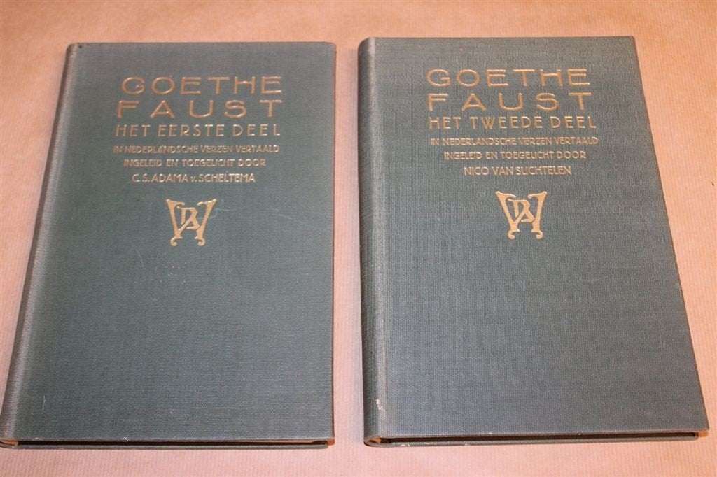Goethe — Faust I + II — Vertaling Scheltema [1928], Ophalen of Verzenden, Gelezen