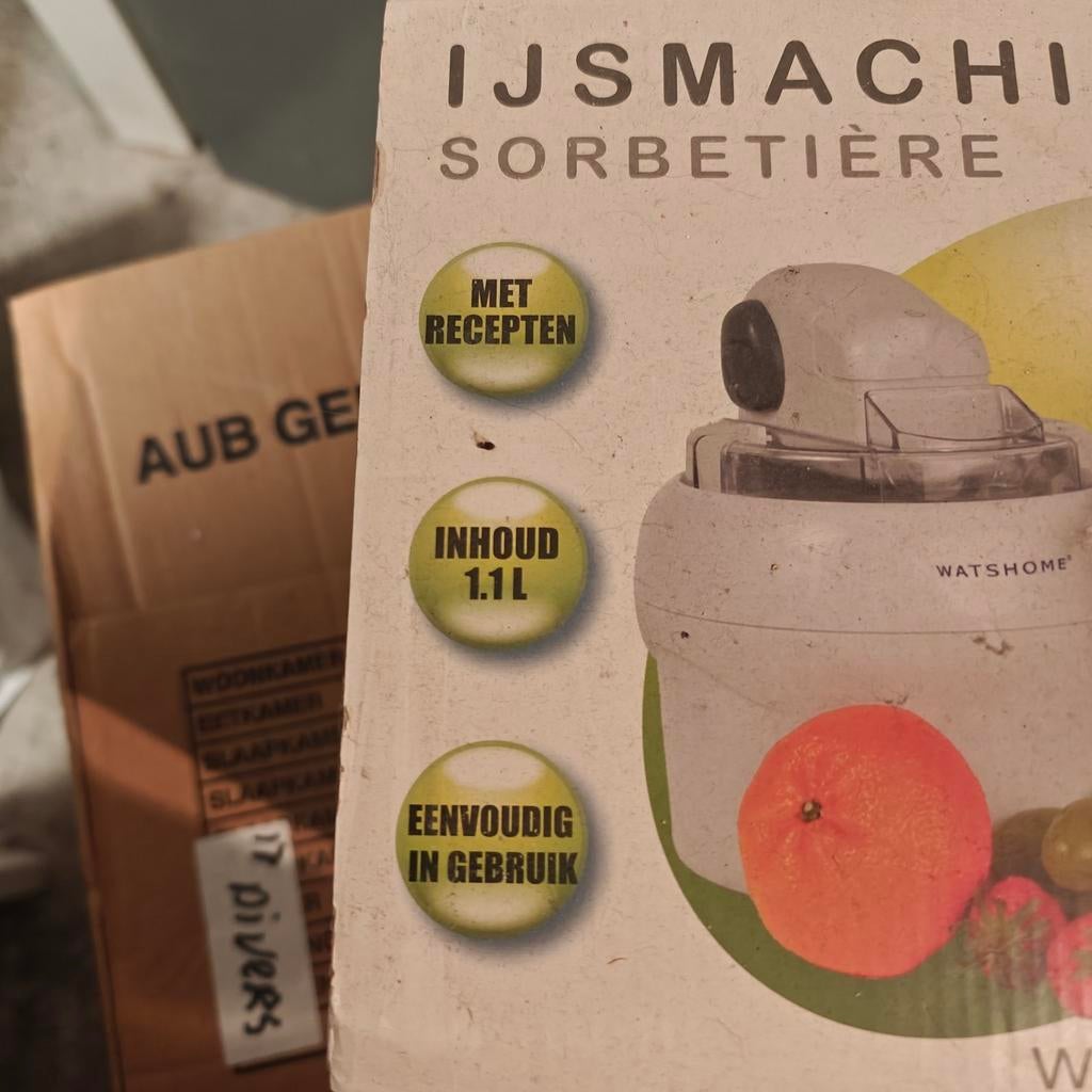 Ijsmachine, Huis en Inrichting, Keuken | Keukenbenodigdheden, Ophalen
