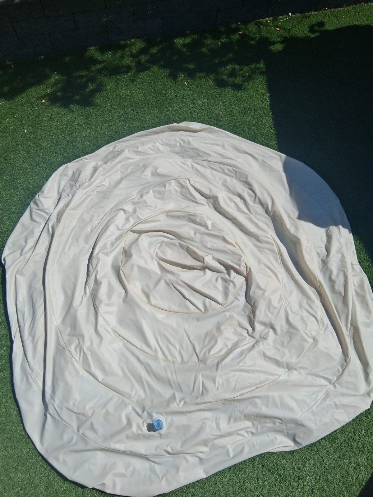 Opblaasbaar deksel intex spa jacuzzi 4 personen, Ophalen, Gebruikt, Minder dan 80 cm, Opblaaszwembad