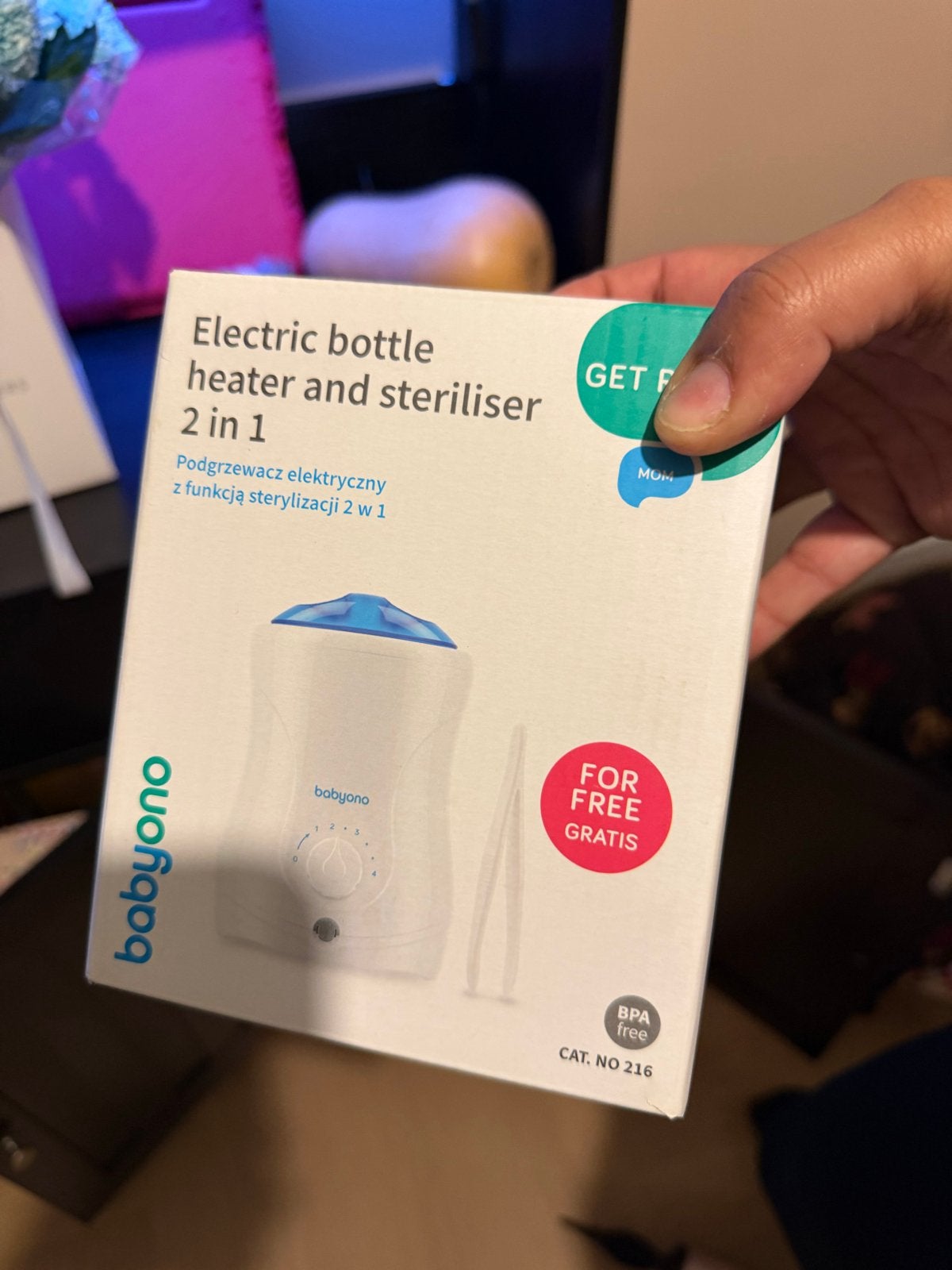 Zgan Babyono Flessenwarmer en Sterilisator 2-in-1, Kinderen en Baby's, Babyvoeding en Toebehoren, Nieuw, Ophalen of Verzenden