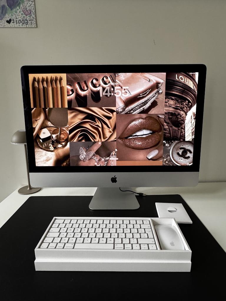 iMac 27" Retina 5K (2020) + Magic Keyboard & Mouse, Computers en Software, Apple Desktops, Zo goed als nieuw, iMac, SSD, 3 tot 4 Ghz