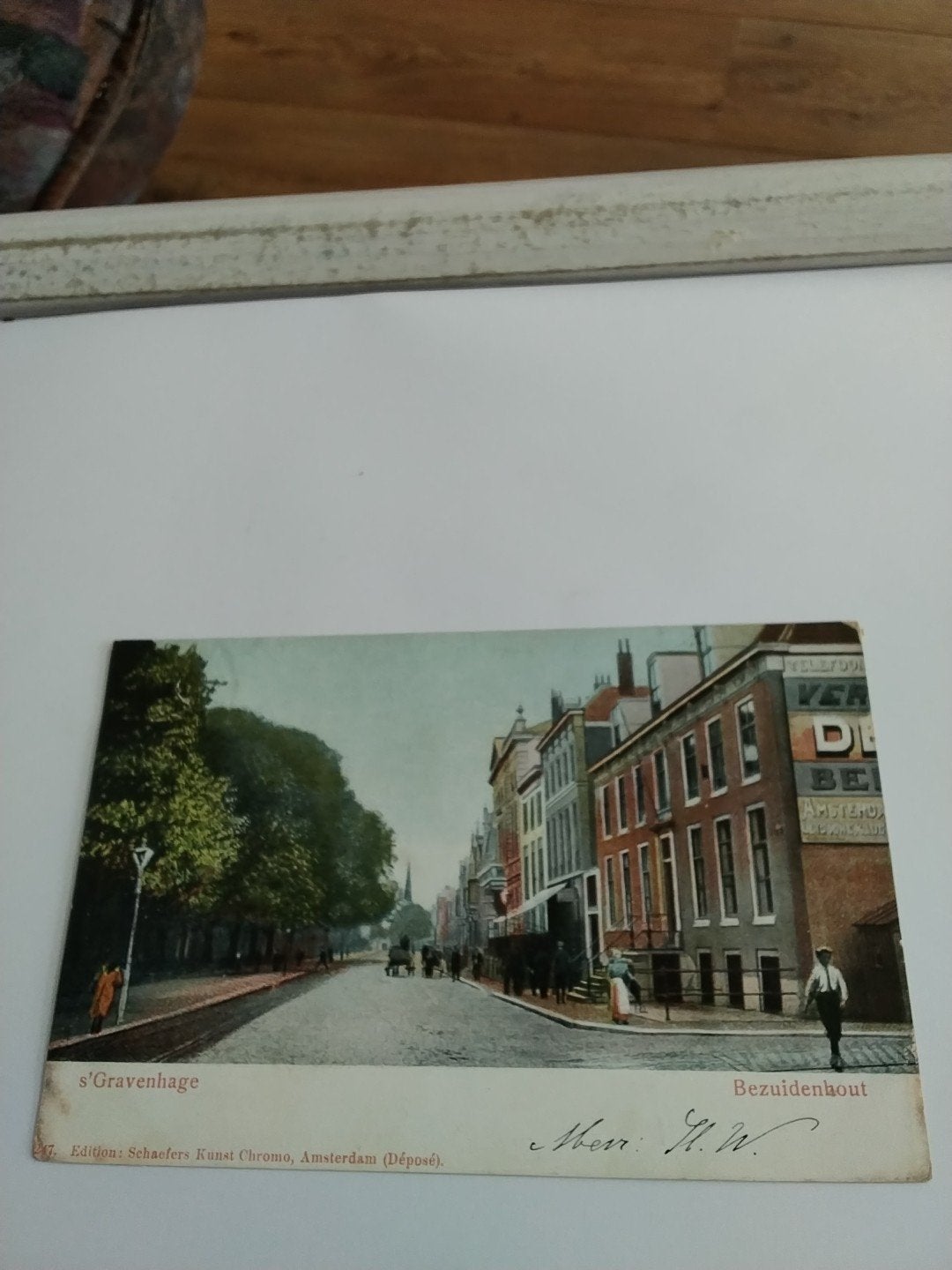 Oude ansichtkaart 's-Gravenhage Bezuidenhout  1904, Ophalen of Verzenden, Voor 1920, Gelopen, Zuid-Holland