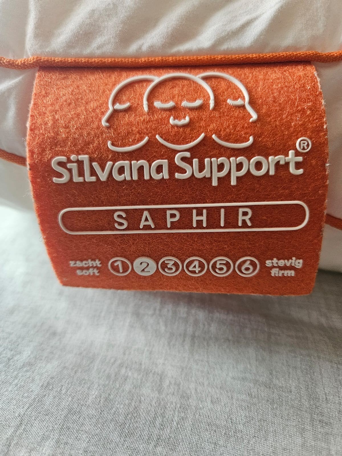 Silvana Support Saphir hoofdkussen, Huis en Inrichting, Ophalen, Overige merken, Gebruikt, Wit