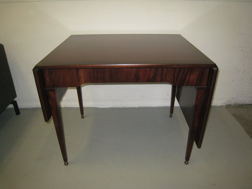 Zeer fraai mahonie en palissander drop leaf bureau, Niet ingevuld, Gebruikt, Niet ingevuld, Niet ingevuld