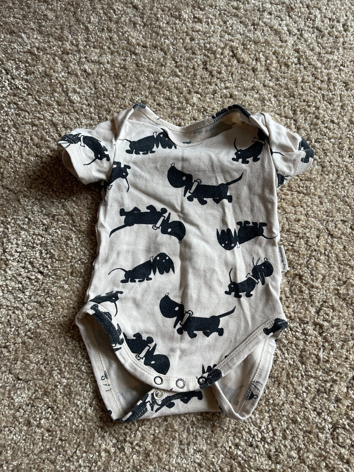 Hema romper met Takkie, maat 50/56, Ophalen, Gebruikt, Jongetje of Meisje, Nacht- of Onderkleding