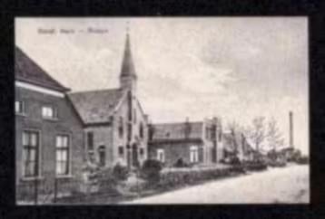 Roden Drenthe Gereformeerde Kerk Schoorsteen Melkfabriek '32, Ophalen of Verzenden, 1920 tot 1940, Gelopen, Drenthe