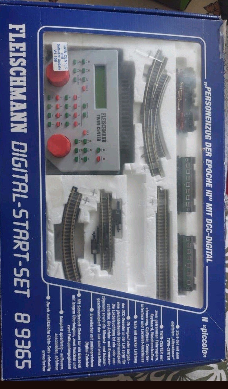 Fleischmann Digitale Startset met Twin Center, Hobby en Vrije tijd, Ophalen of Verzenden, Gelijkstroom, Fleischmann