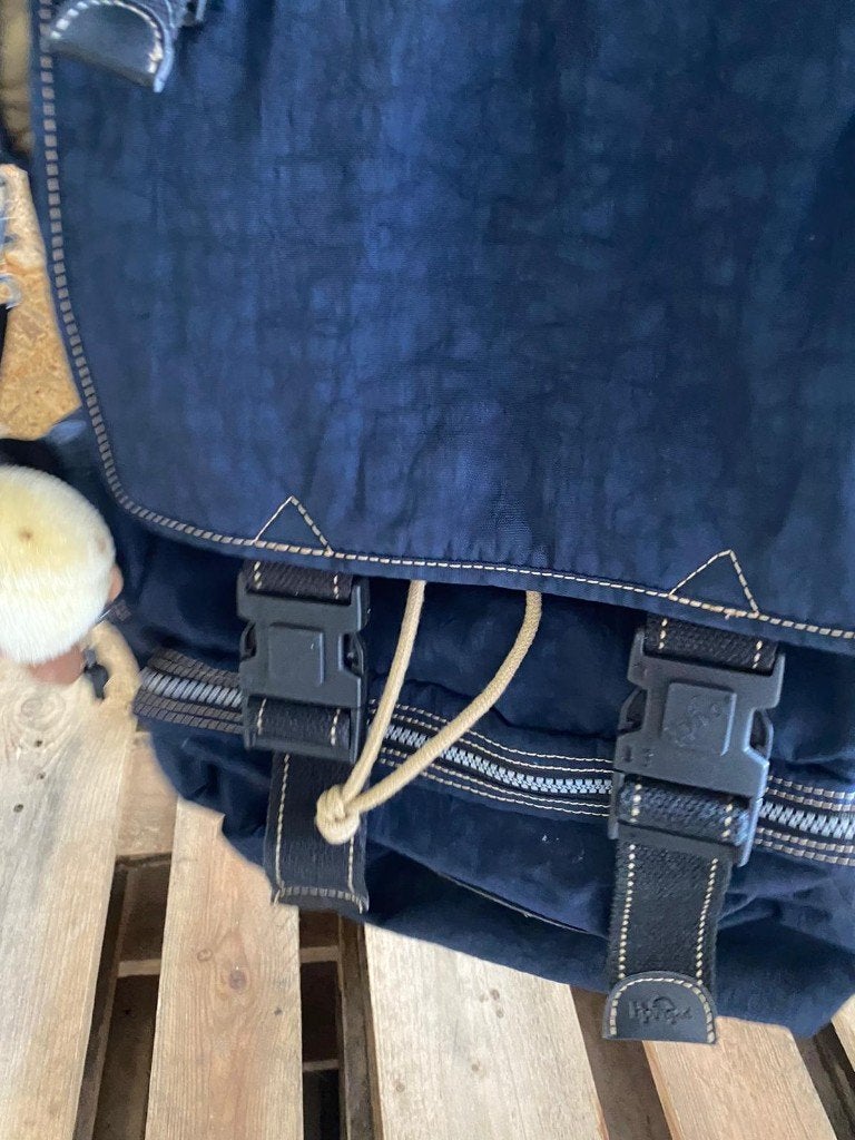 Kipling rugzak donkerblauw, Ophalen of Verzenden, Zo goed als nieuw, Kipling, 30 tot 45 cm
