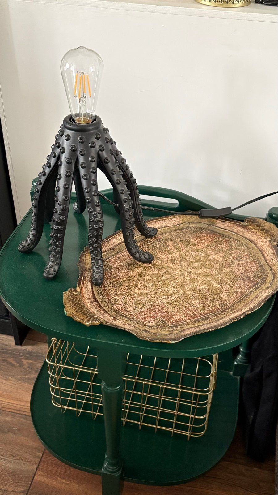 Octopus Tafellamp Housevitamin - Uniek Design, Kunststof, Overige merken, 25 cm, E27 (groot)