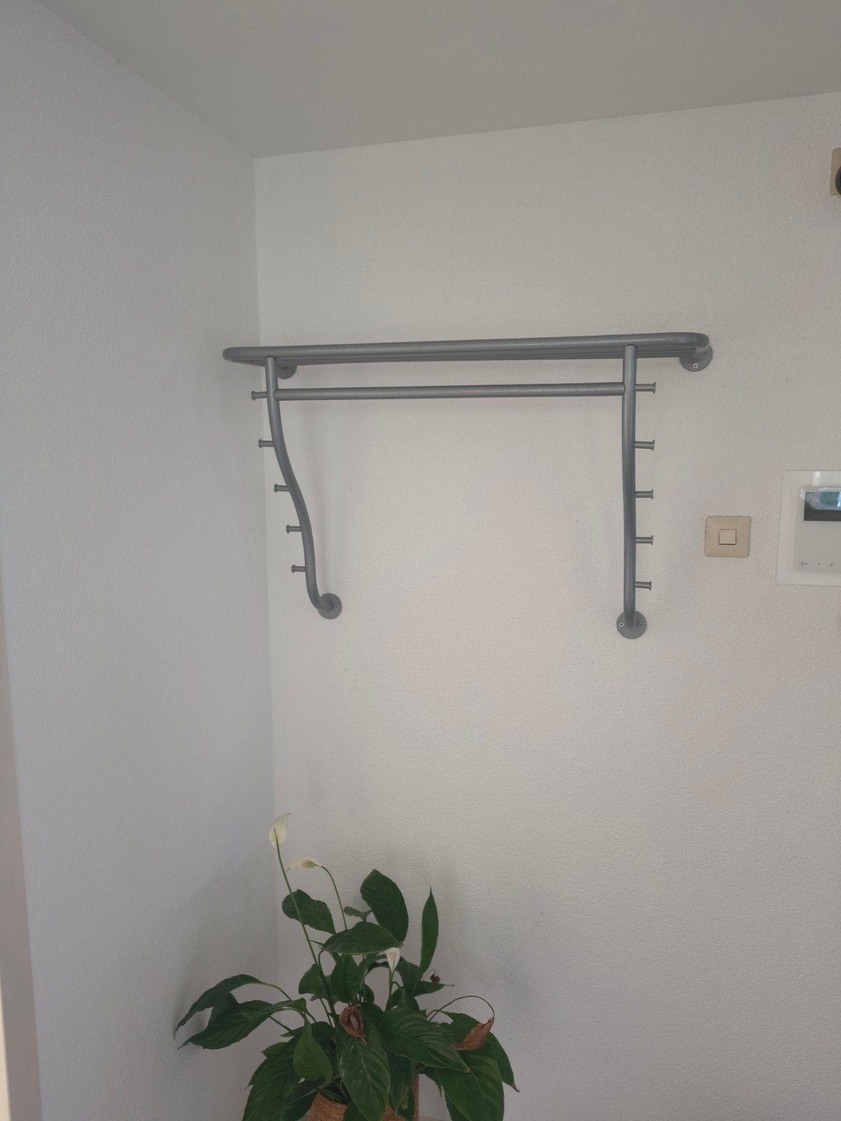 Ikea kapstok, Ophalen, Gebruikt, Metaal, Wandkapstok