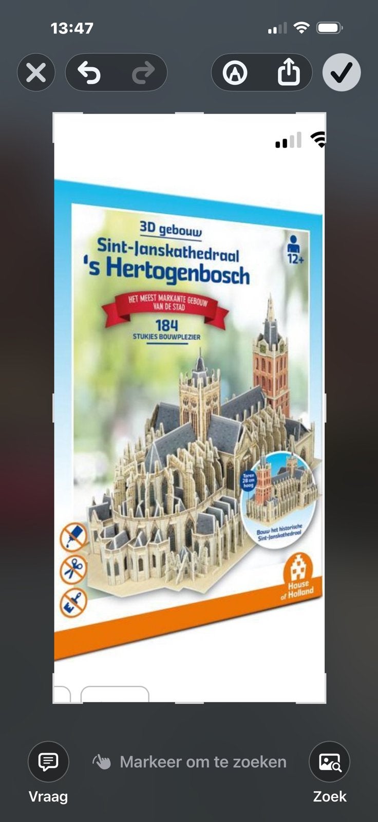 3 d st jan  den bosch, Eén persoon, Ticket of Toegangskaart