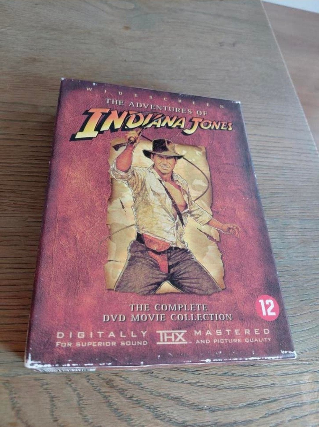 Indiana Jones Collection box. Trilogy en extra's. 4 discs., Vanaf 12 jaar, Ophalen of Verzenden, Zo goed als nieuw