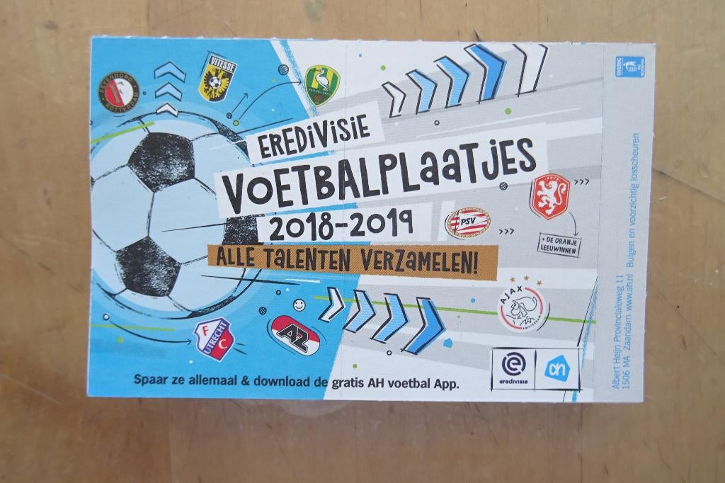 Eredivisie voetbal plaatjes AH, Verzamelen, Supermarktacties, Albert Heijn, Ophalen