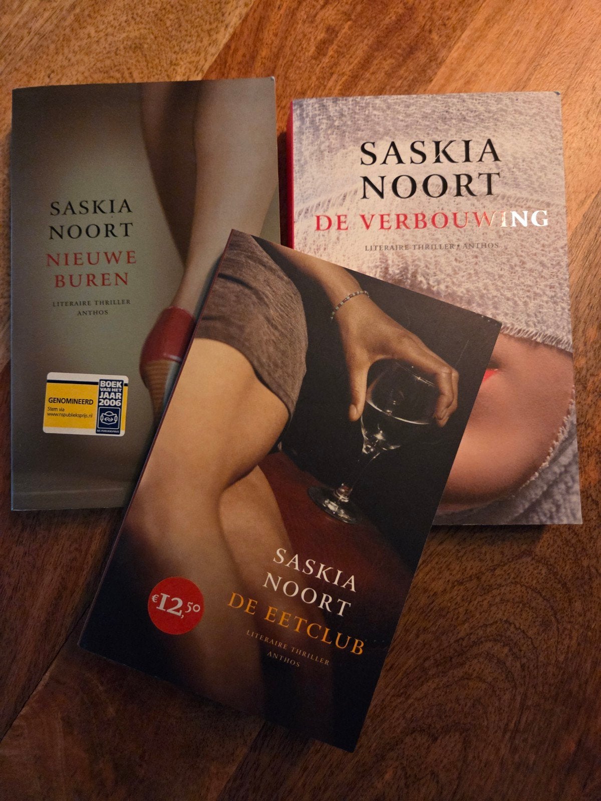 Saskia Noort: De Eetclub, De Verbouwing, Nieu, Boeken, Ophalen of Verzenden, Zo goed als nieuw, Saskia Noort, Nederland