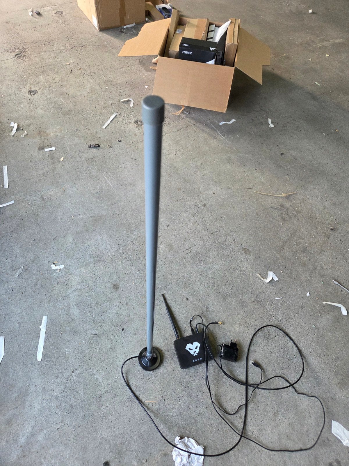 panter x Helium Hotspot met Antenne en Mast, Telecommunicatie, Ophalen of Verzenden, Gebruikt, Antenne