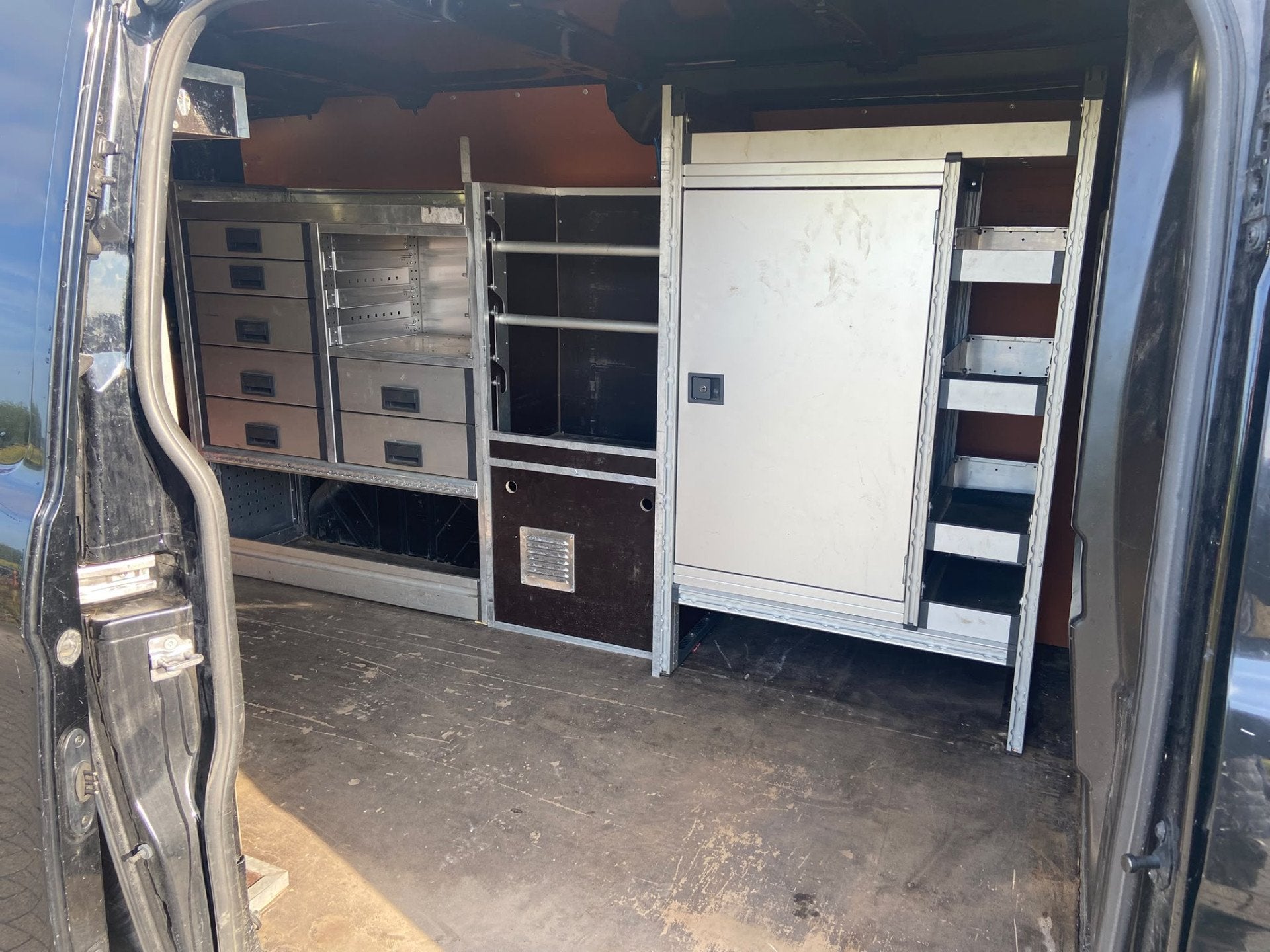 Ford Transit Custom 290 2.2 TDCI L2H1 Camera Trekhaak Pdc V+, Auto's, Voorwielaandrijving, Euro 5, Stof, Gebruikt