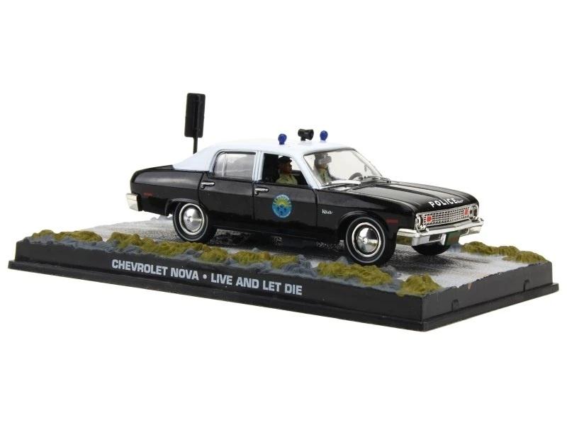 Chevrolet Nova James Bond 007 #43., Ophalen of Verzenden, Zo goed als nieuw, Auto, Universal Hobbies