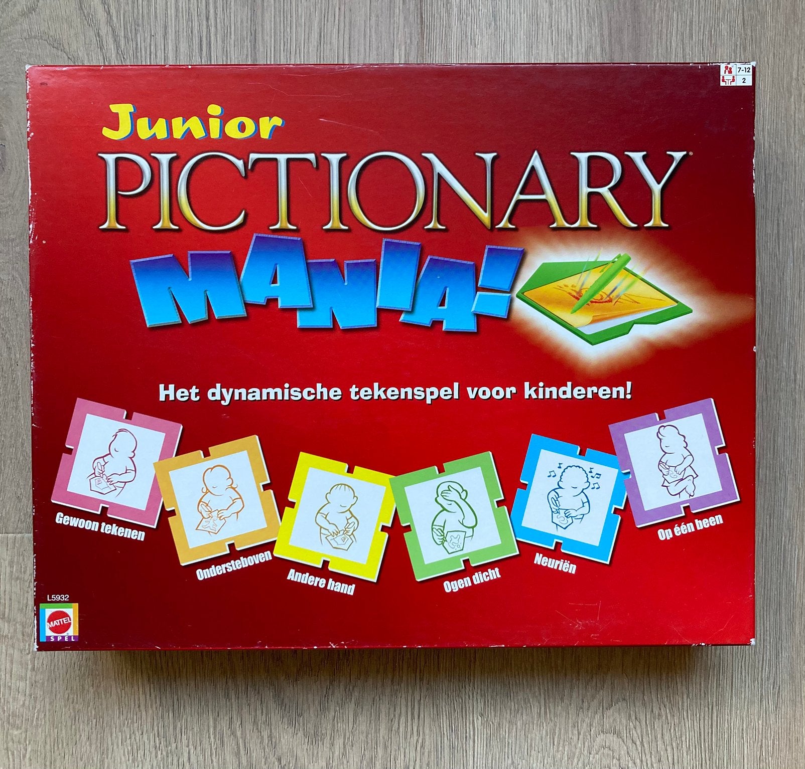 Spel ‘Pictionary Mania Junior’, Vijf spelers of meer, Ophalen, Gebruikt