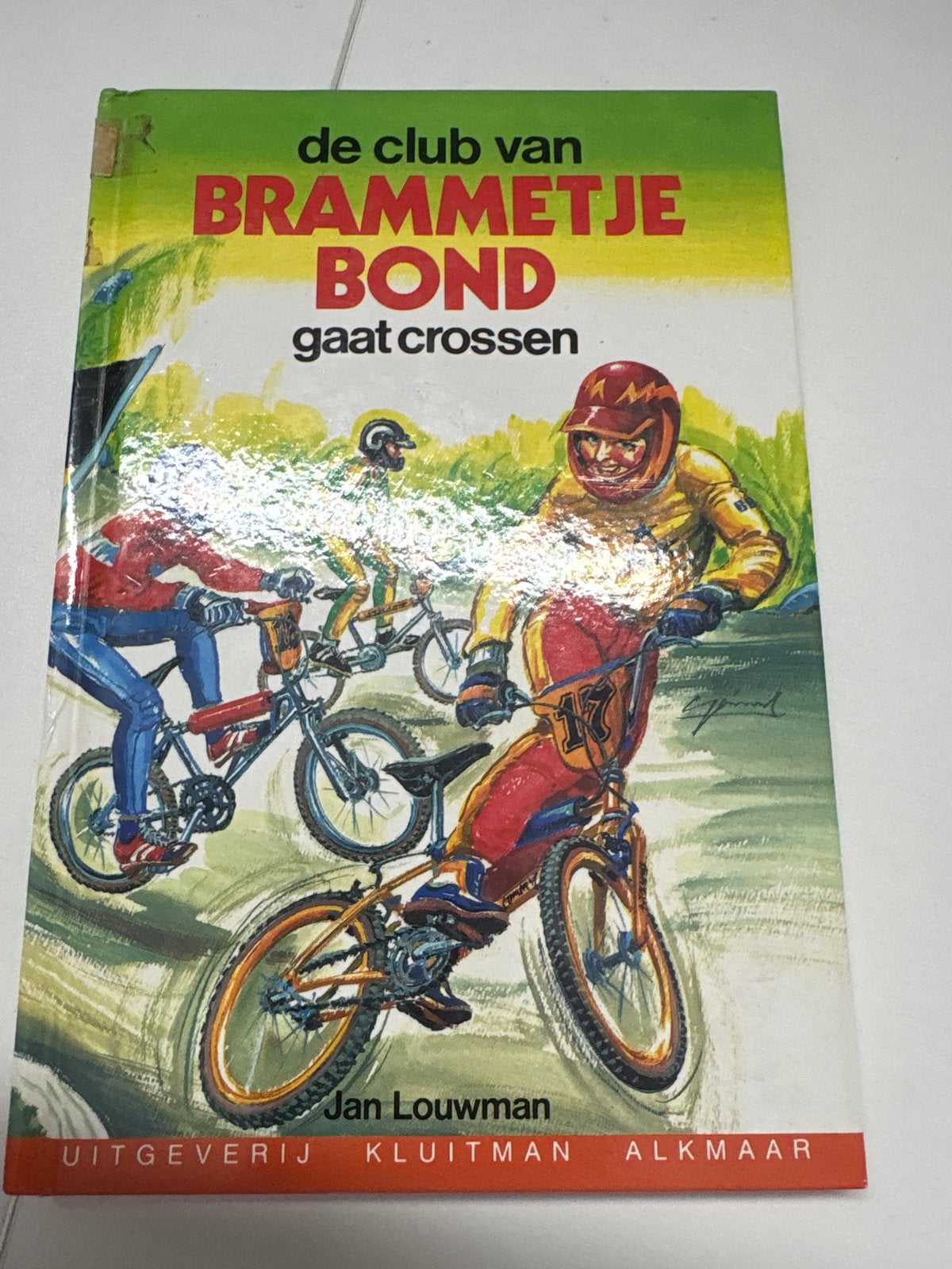 De Club van Brammetje Bond Gaat Crossen - Jan Louwman, Ophalen of Verzenden, Gelezen, Fictie algemeen