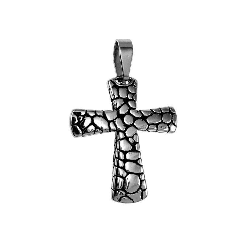 61x 42mm Kruis Hanger Unisex Gepolijst RVS Grote Kruishanger, Overige materialen, Birgitta-Gracht 33, 6465 EL Kerkrade, Nederland